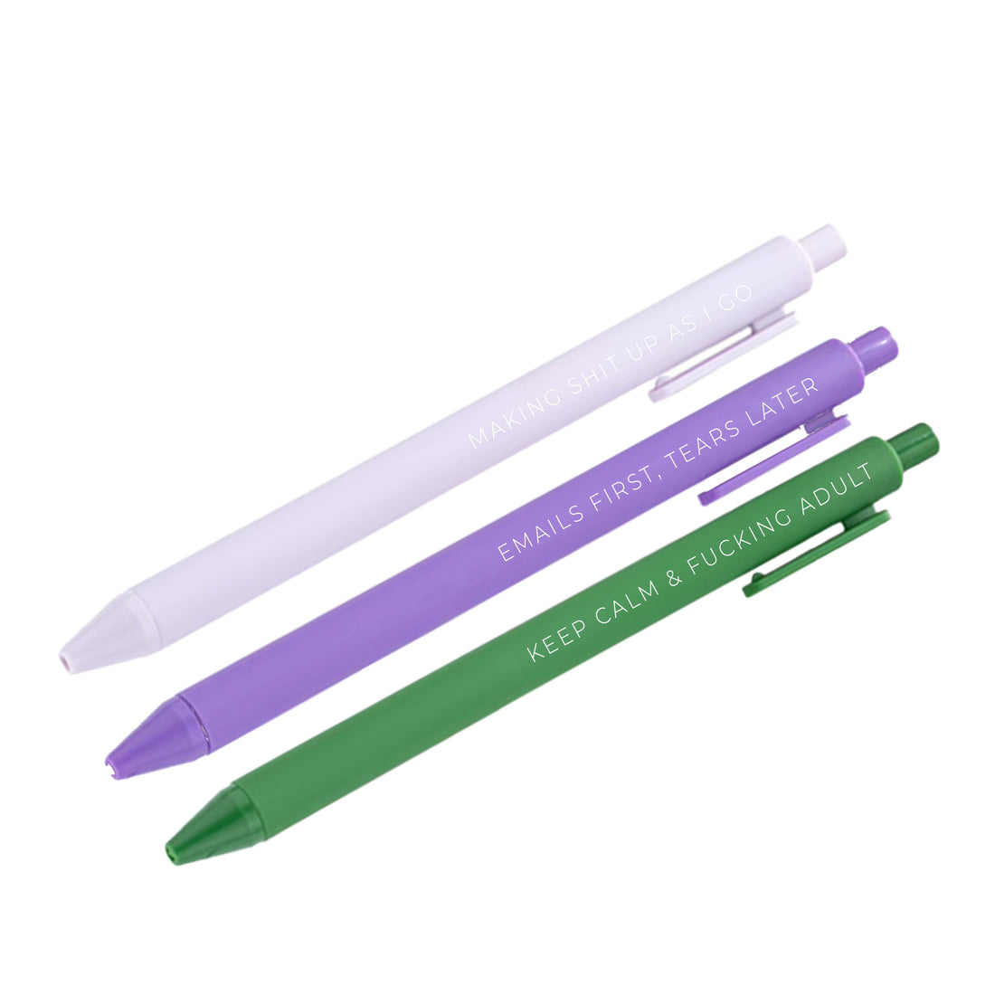 Barely Adulting Pen Collection