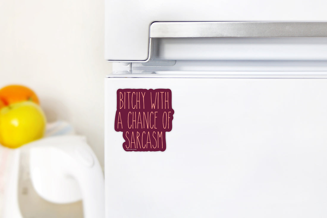 Bitchy with a Chance of sarcasm Magnet