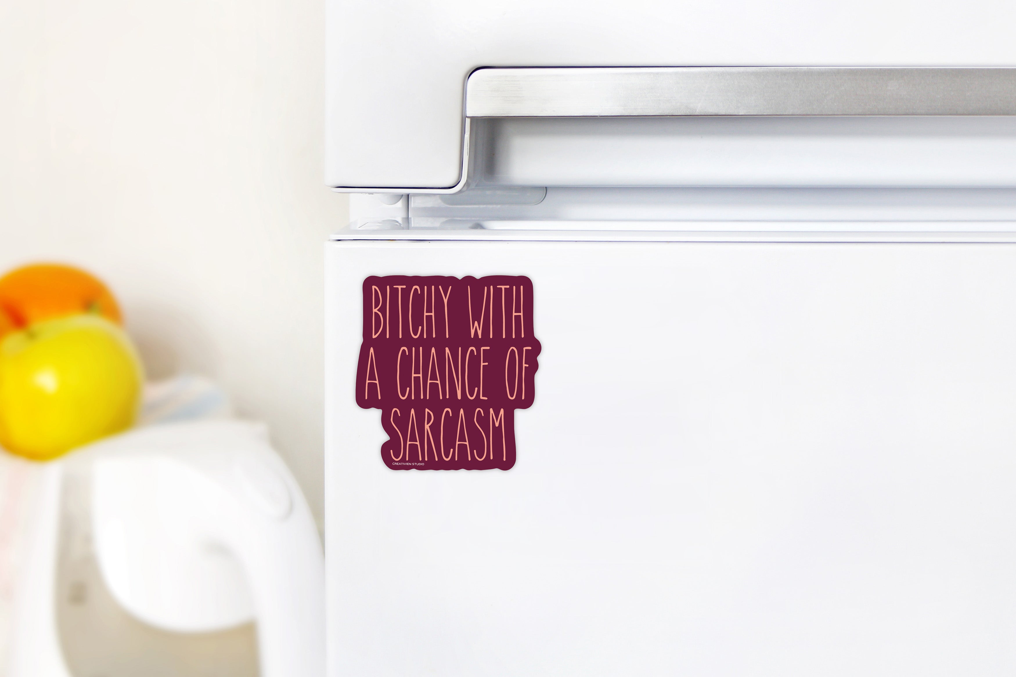 Bitchy with a Chance of sarcasm Magnet