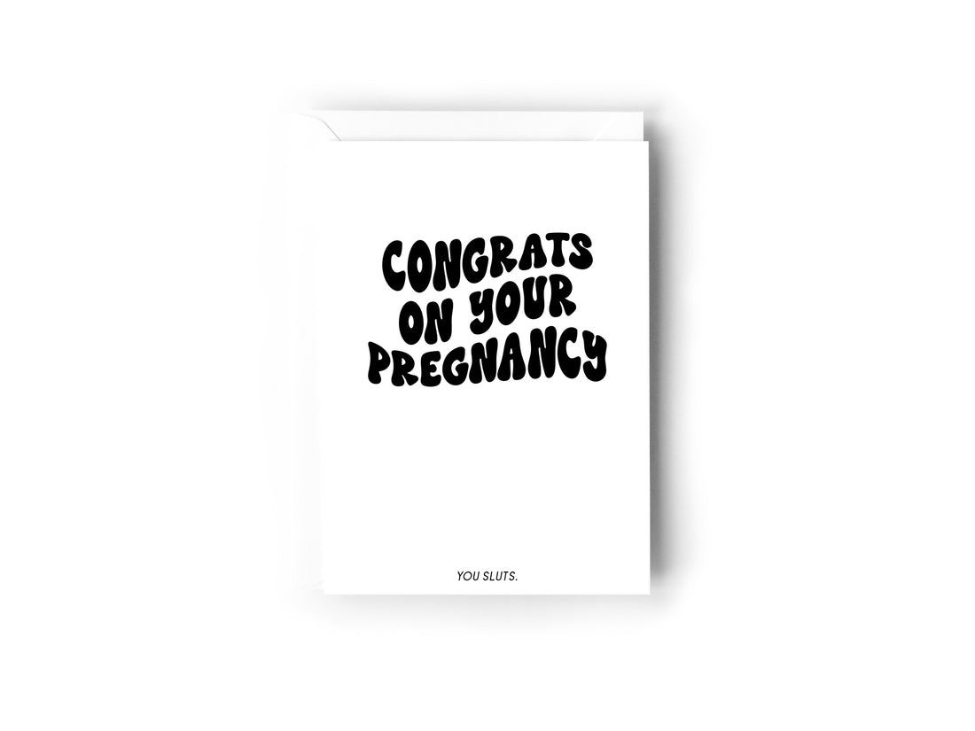 Congrats on your pregnancy card