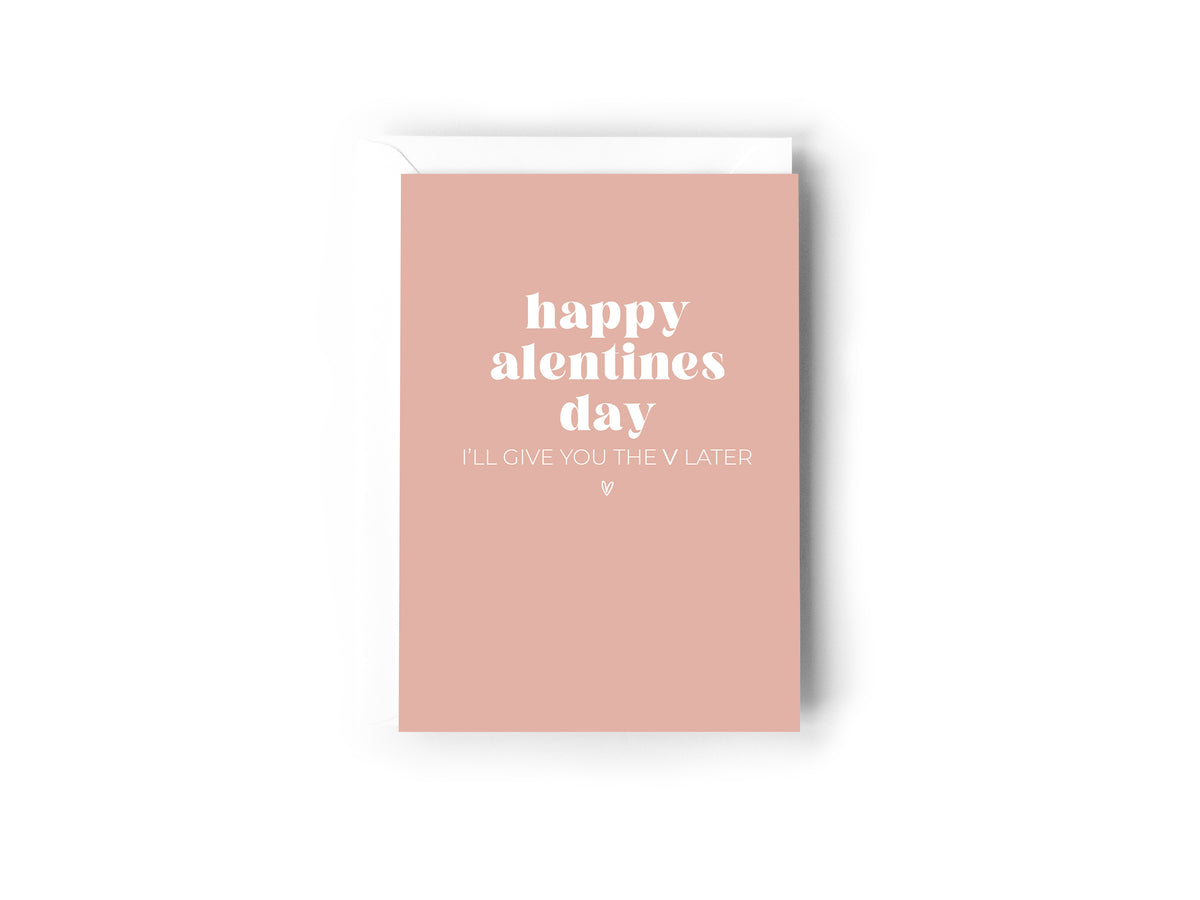 Happy alentines Day, I&