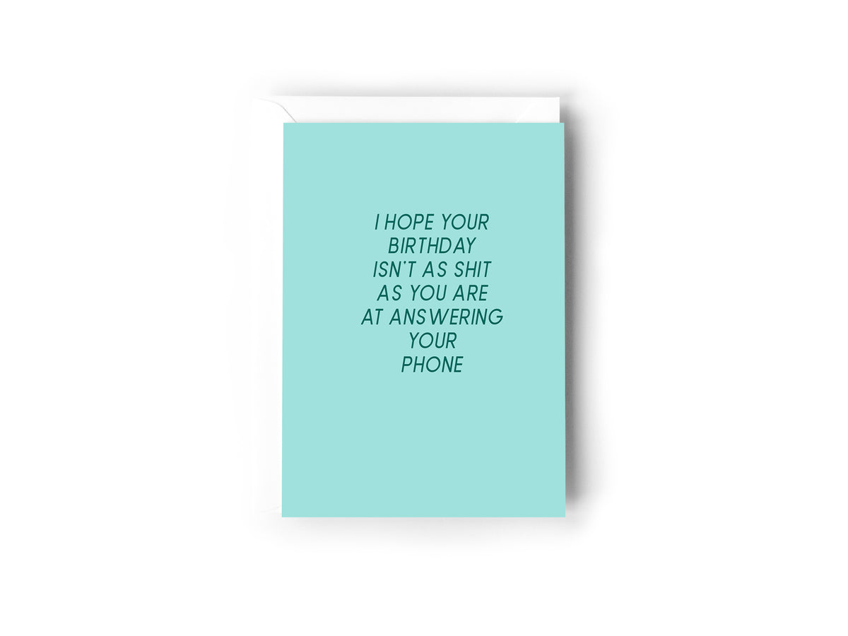 I hope your birthday isn&
