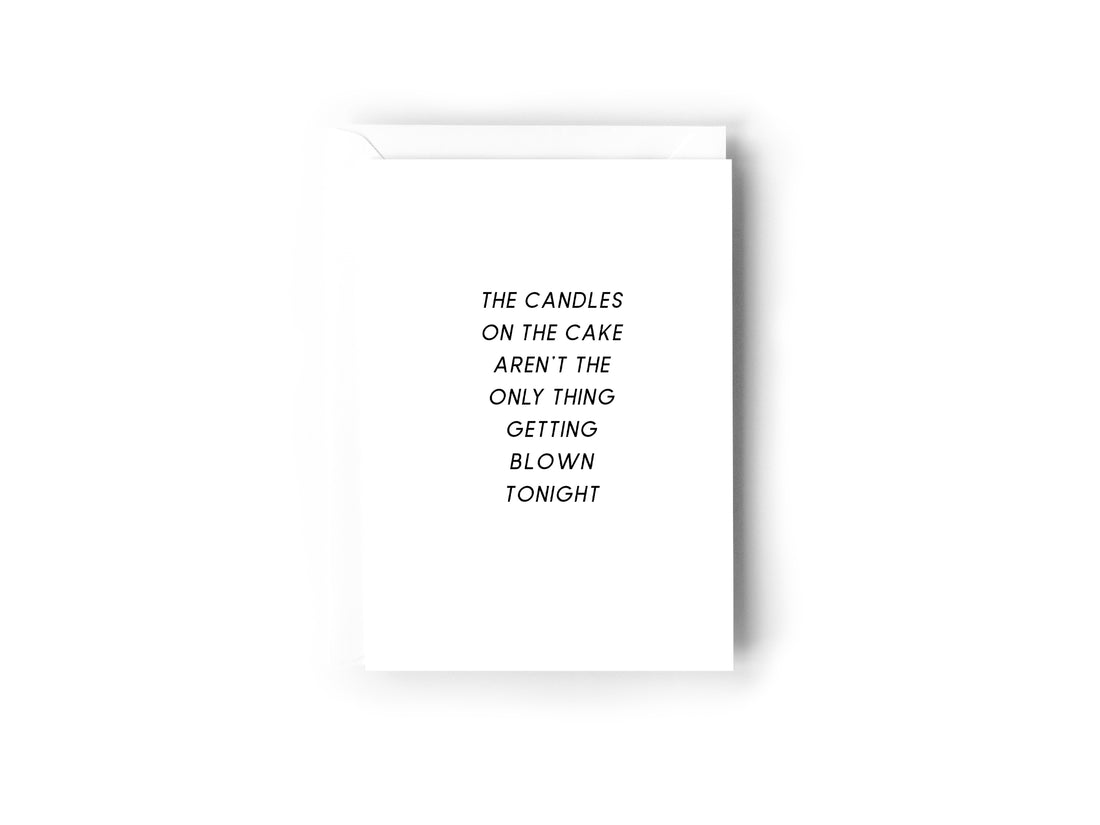 The candles on the cake aren&