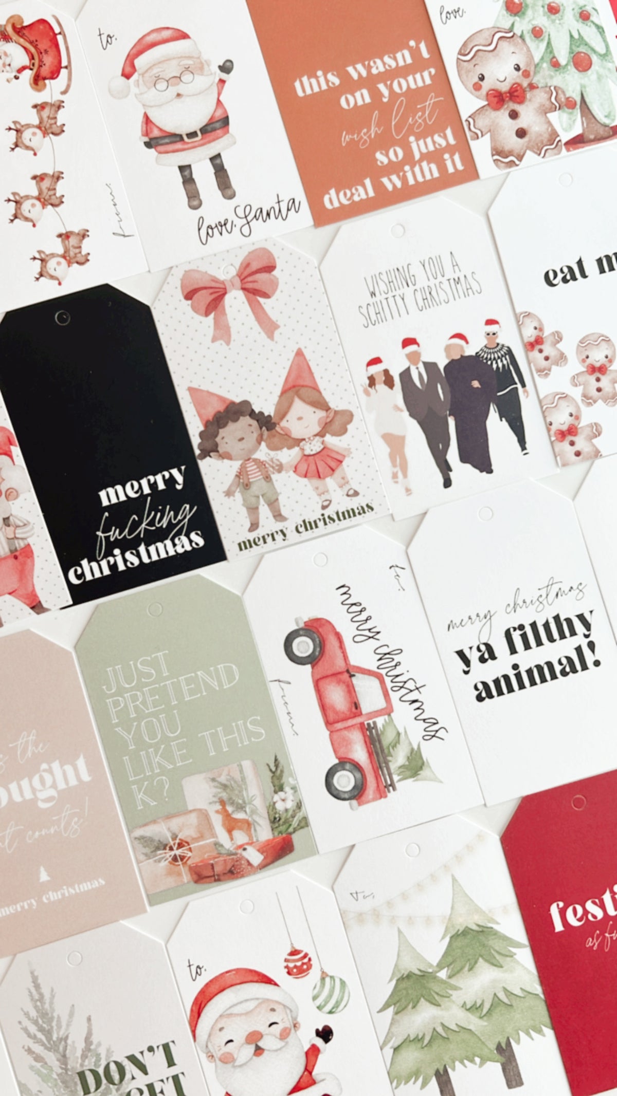 Christmas Gift Tag Mega Pack - Creativien