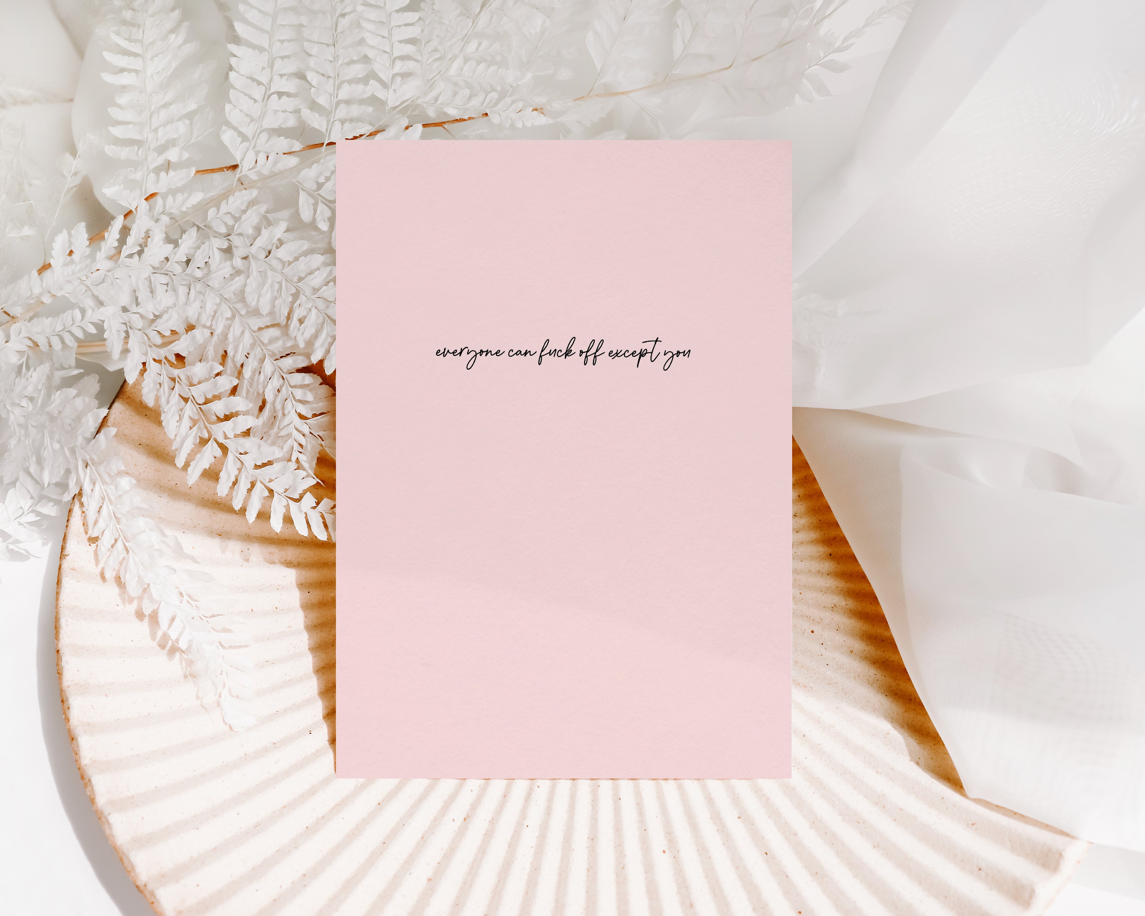 Everyone can fuck off except you - Creativien