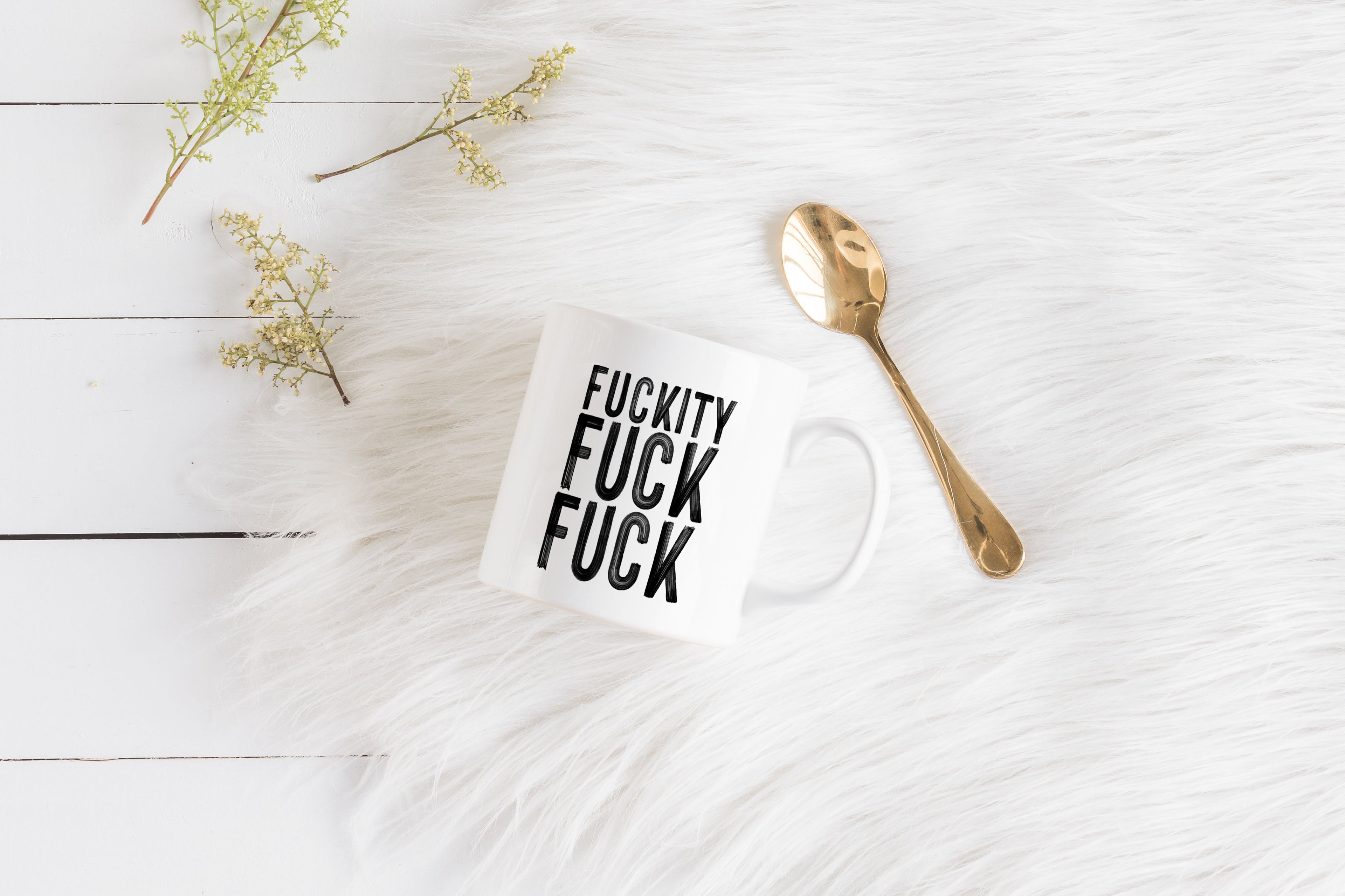 Fresh out of fucks Mug - Creativien