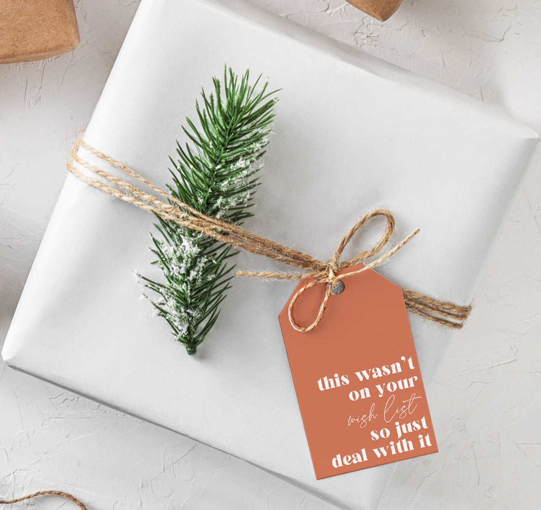 Not on your Wishlist Gift Tags - Creativien