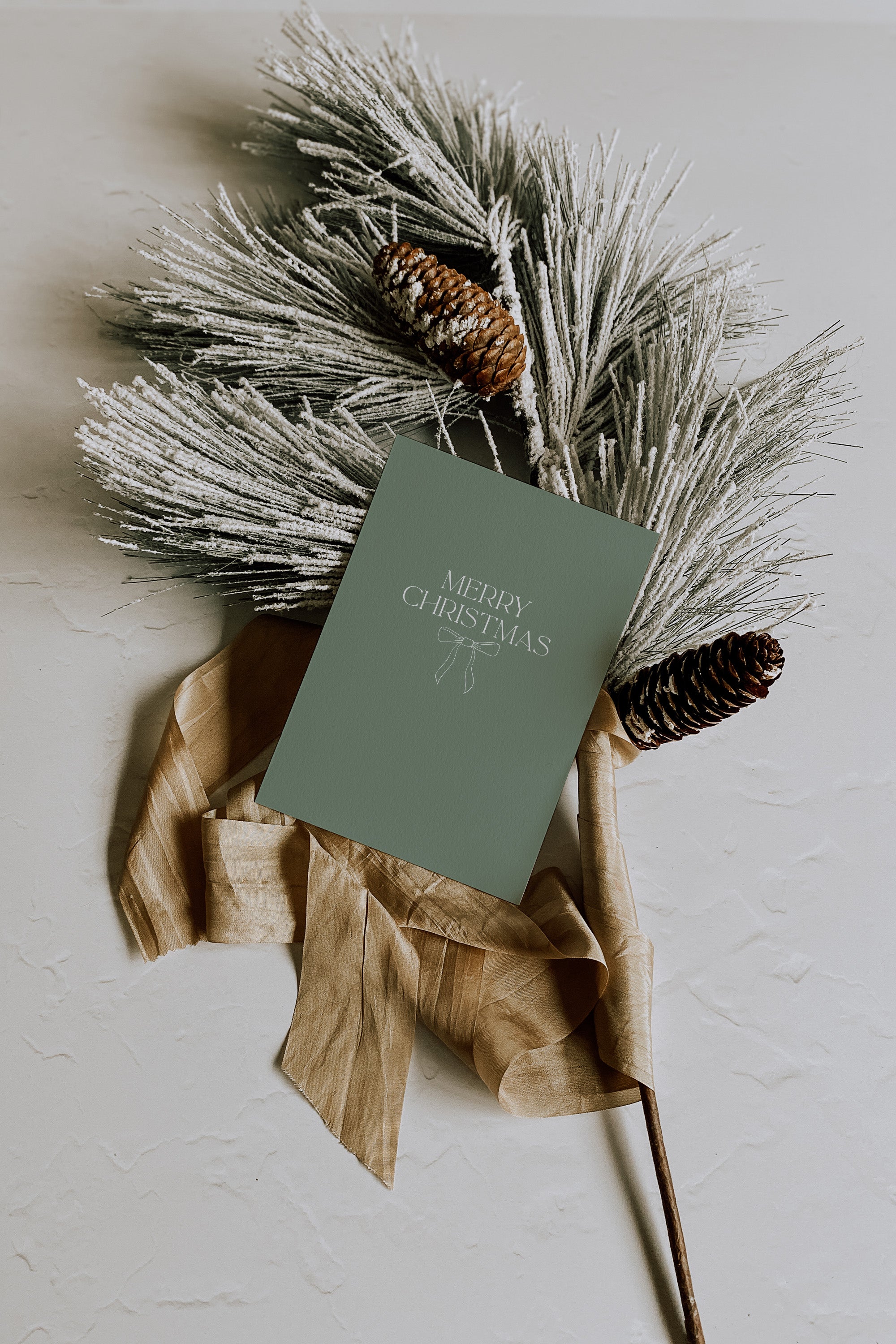 Merry Christmas Bow - Creativien