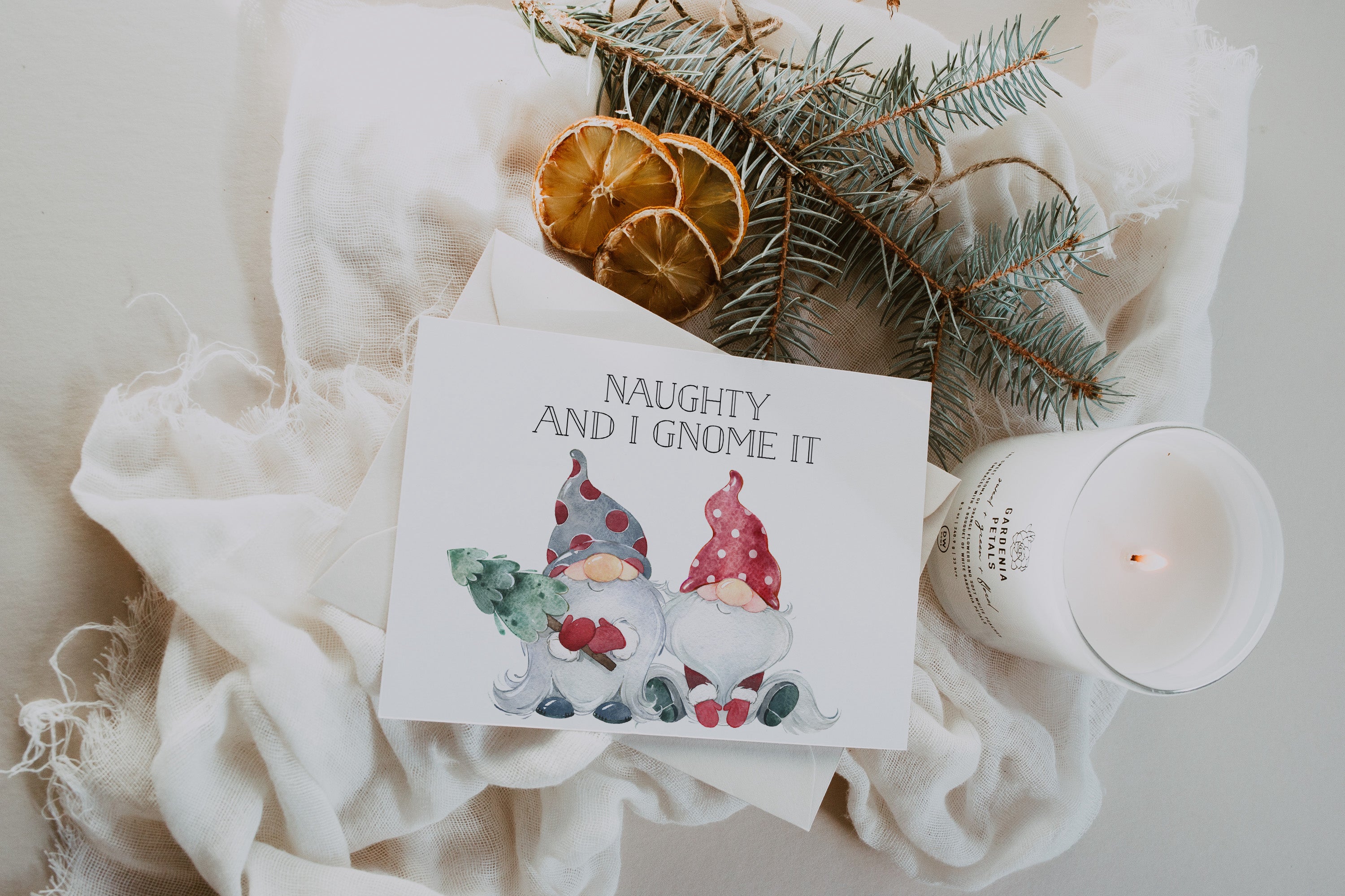 Naughty and I Gnome It - Creativien
