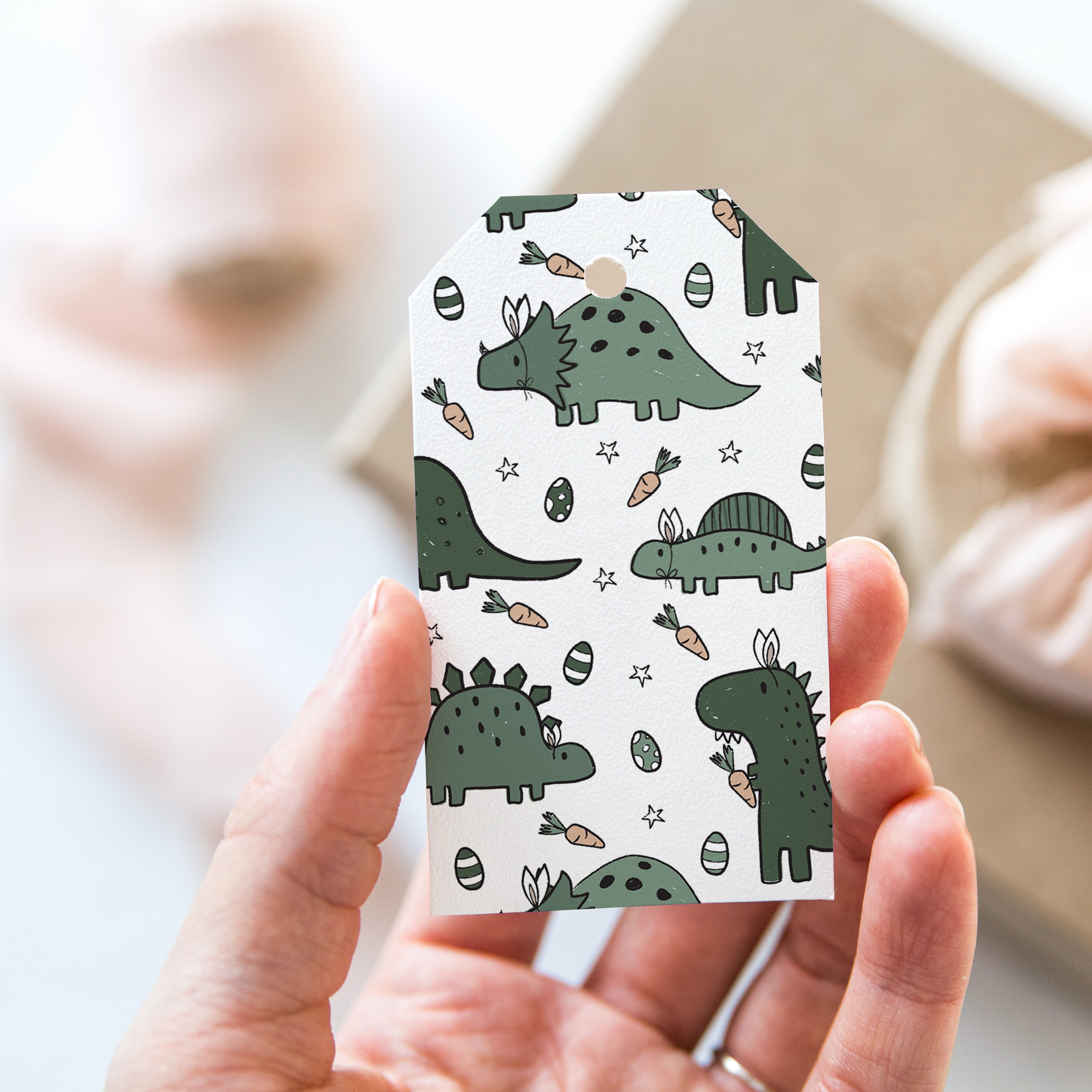 Dino Egg Tag - Creativien