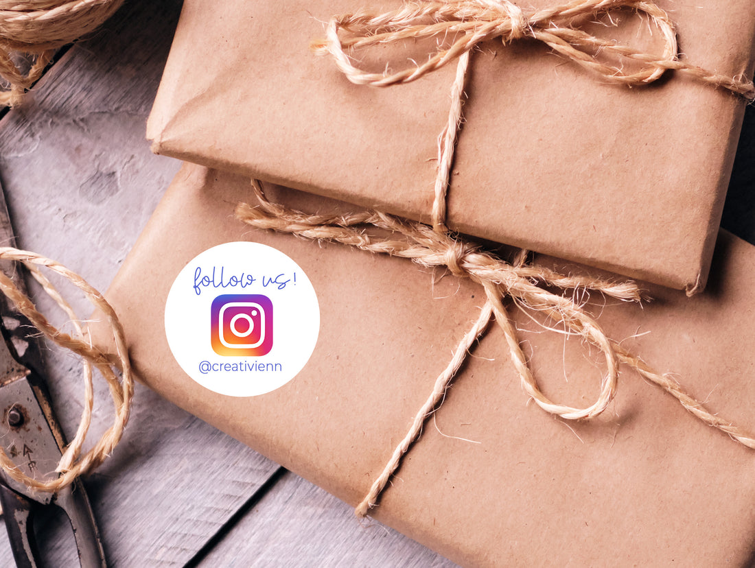 Follow us Stickers - Creativien