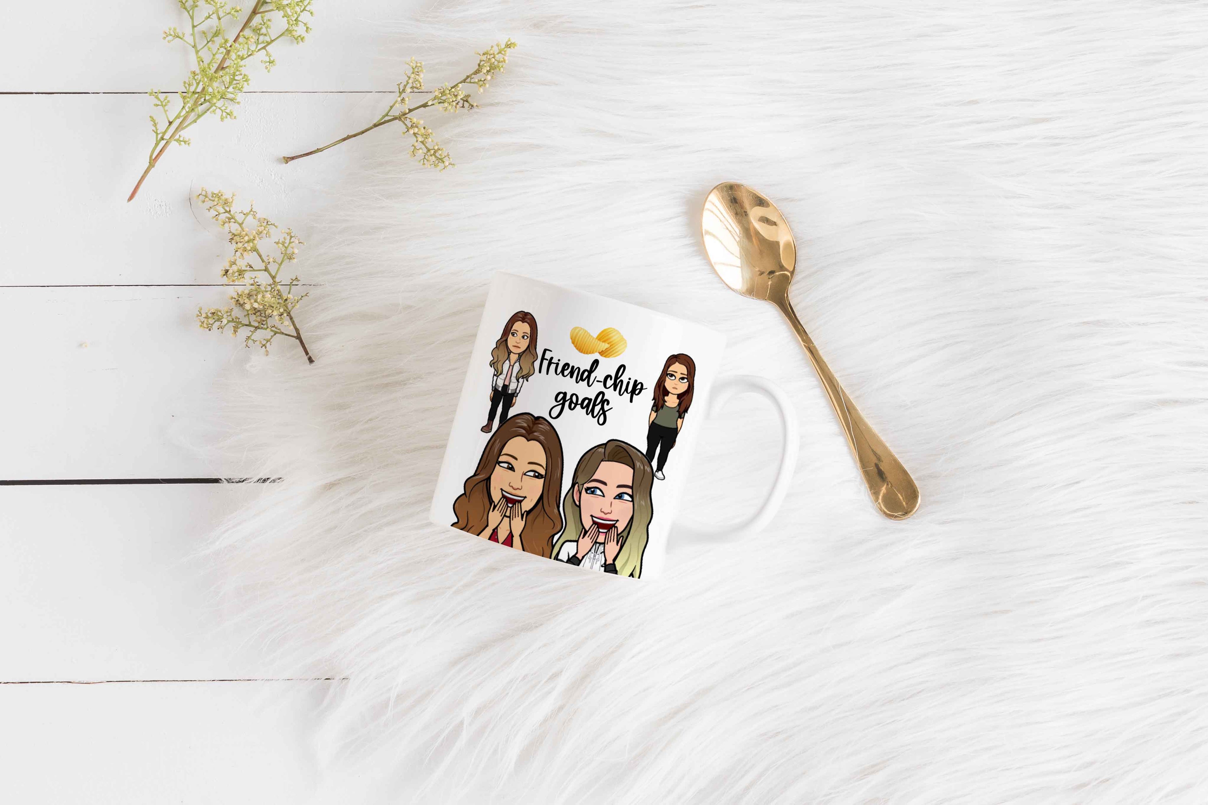 Custom Bitmoji Mug - Creativien