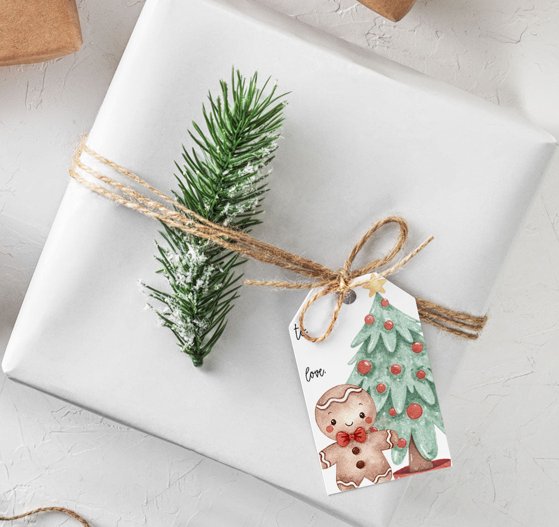 Gingerbread Gift Tags - Creativien