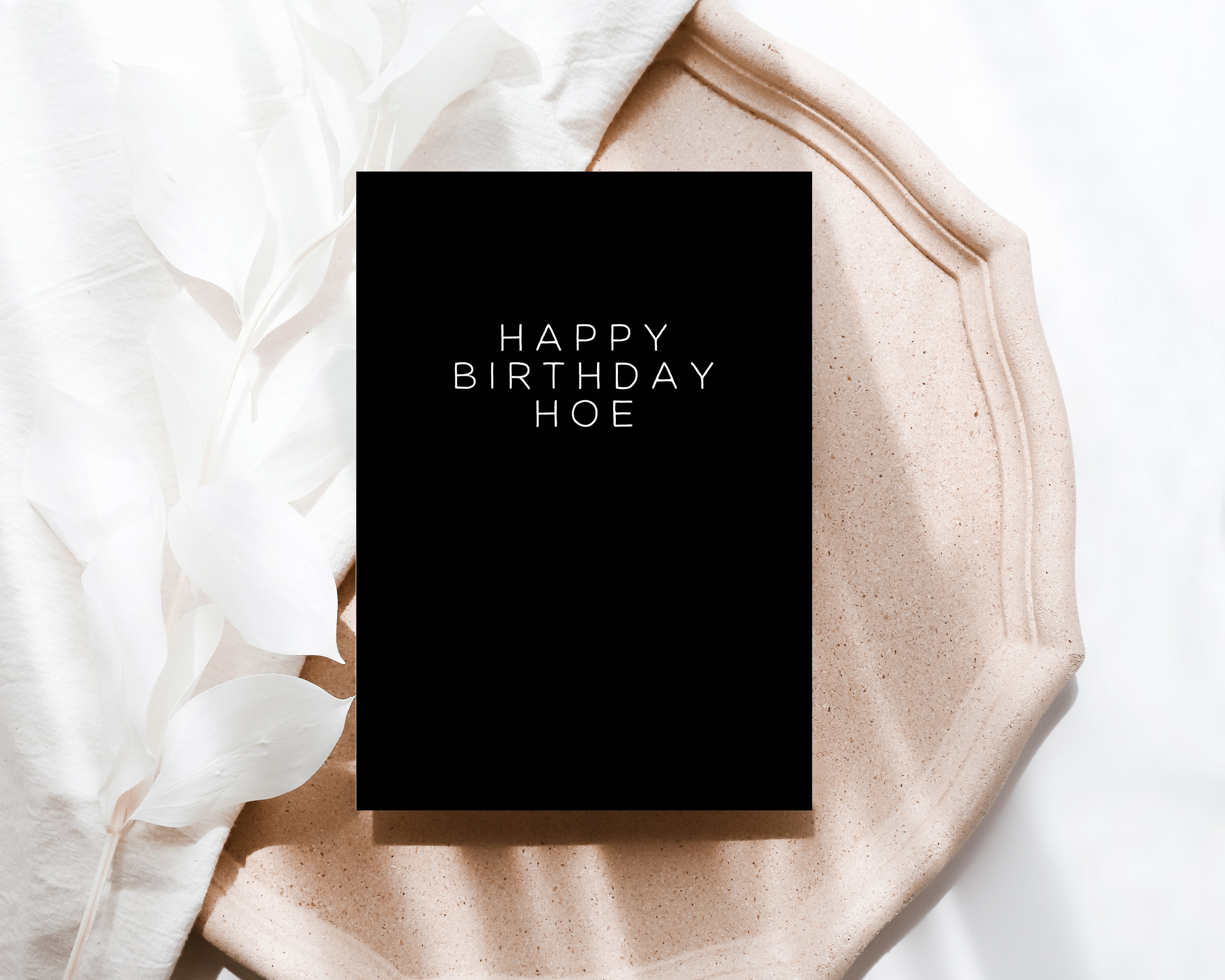 Happy Birthday Hoe - Creativien