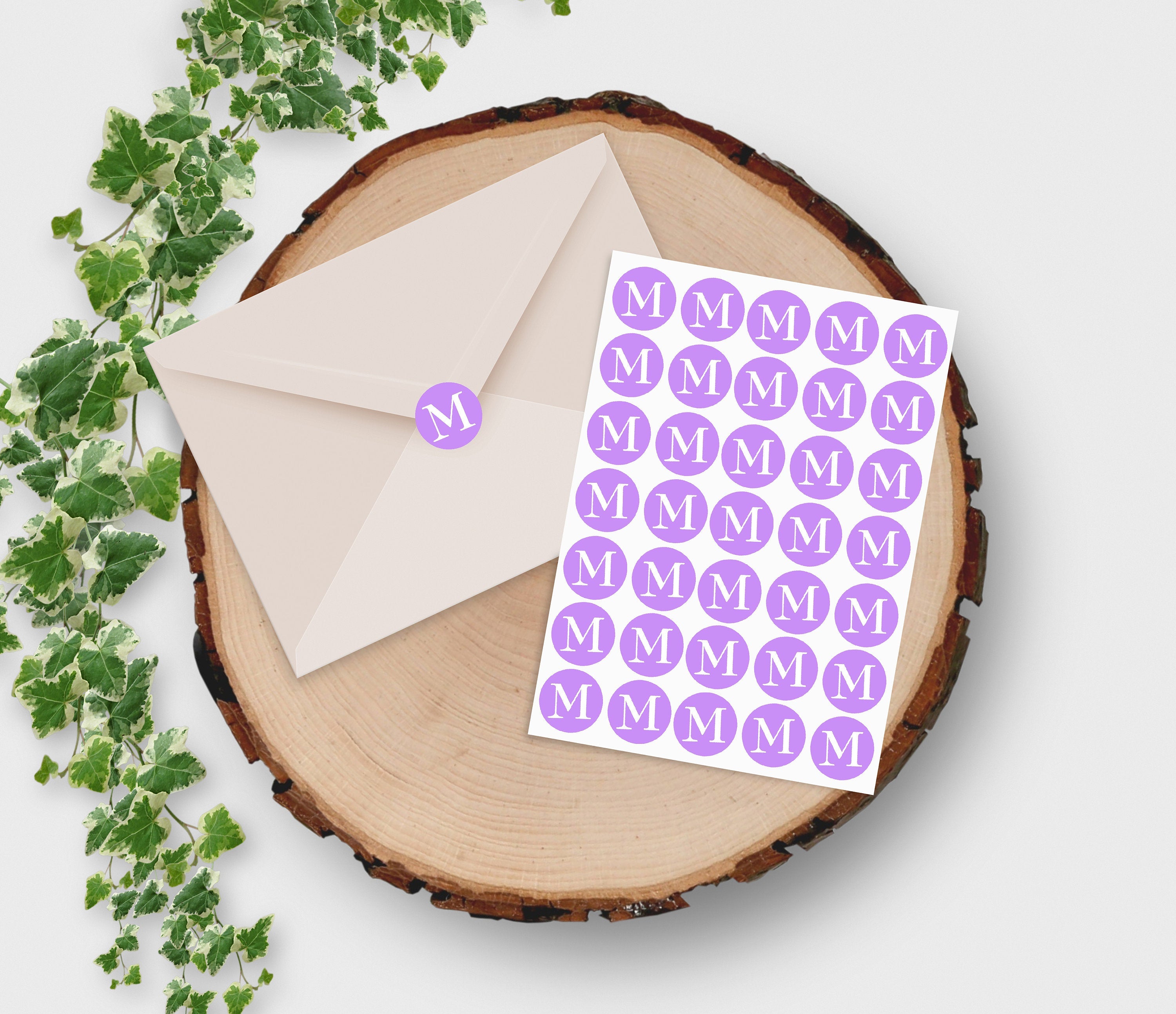 Monogram Stickers - Creativien