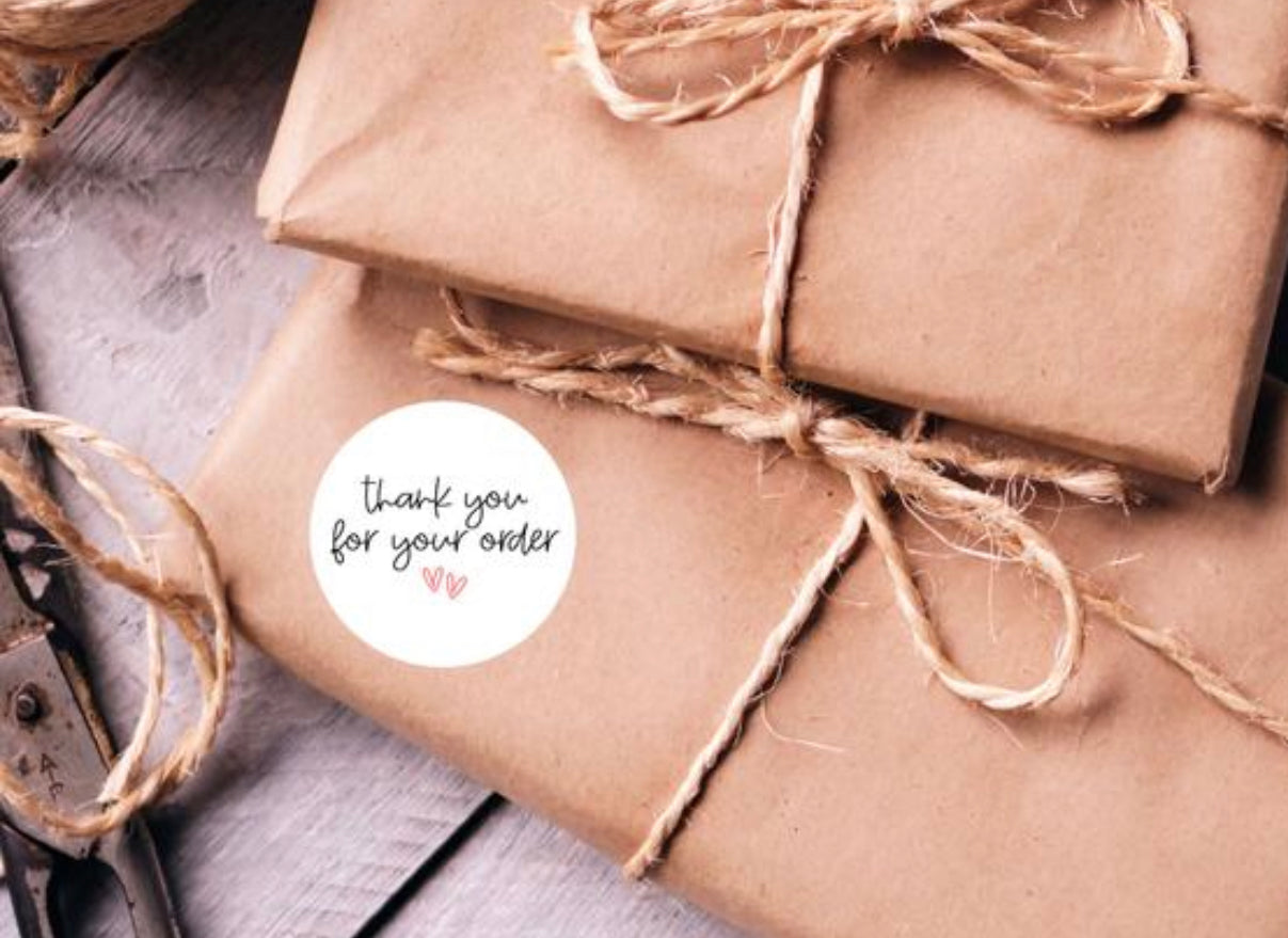 Thank you for your order Stickers - Creativien