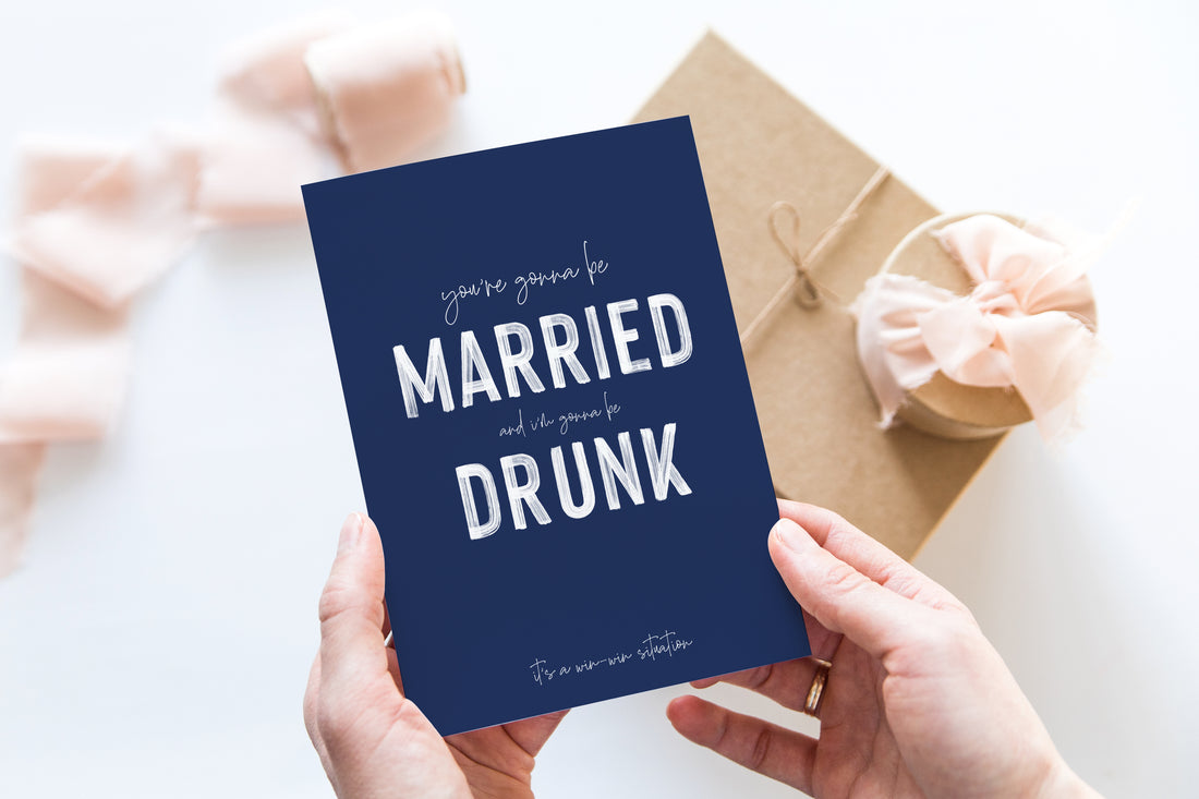 You’re gonna be married, and I’m gonna be drunk - Creativien