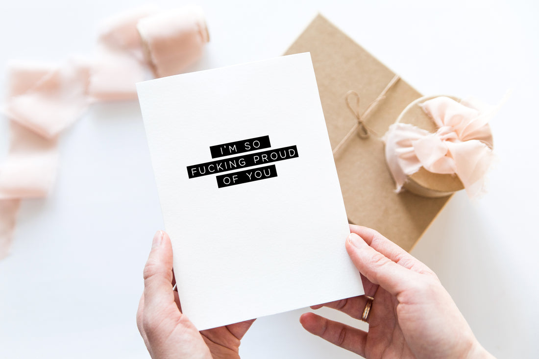 I’m so fucking proud of you - Creativien