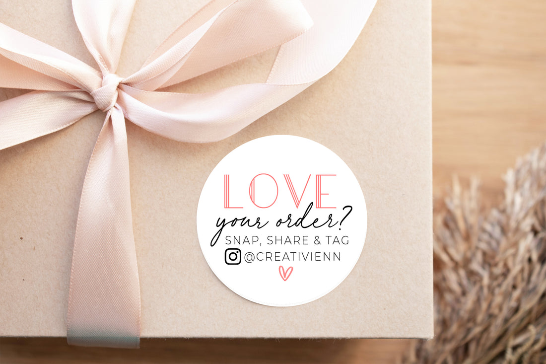Love your order Stickers - Creativien