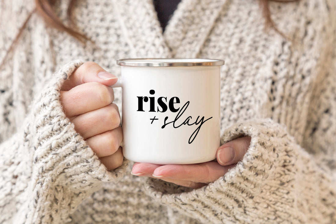 Rise and Slay camper mug - Creativien