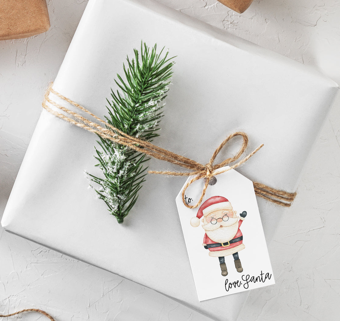 From Santa Gift Tags - Creativien
