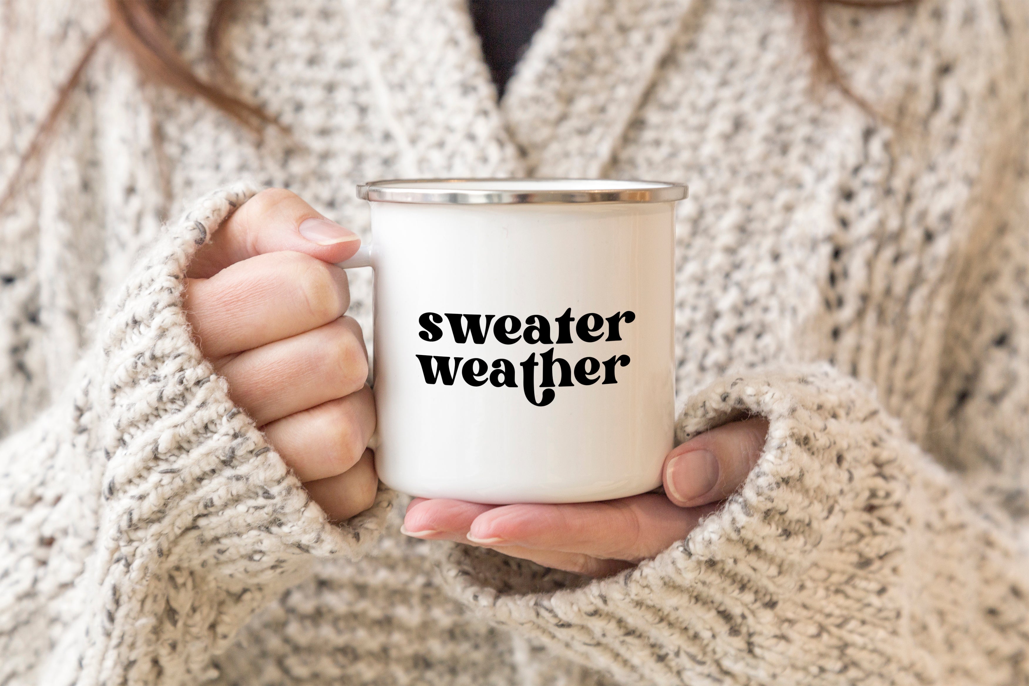 Sweater Weather camper mug - Creativien