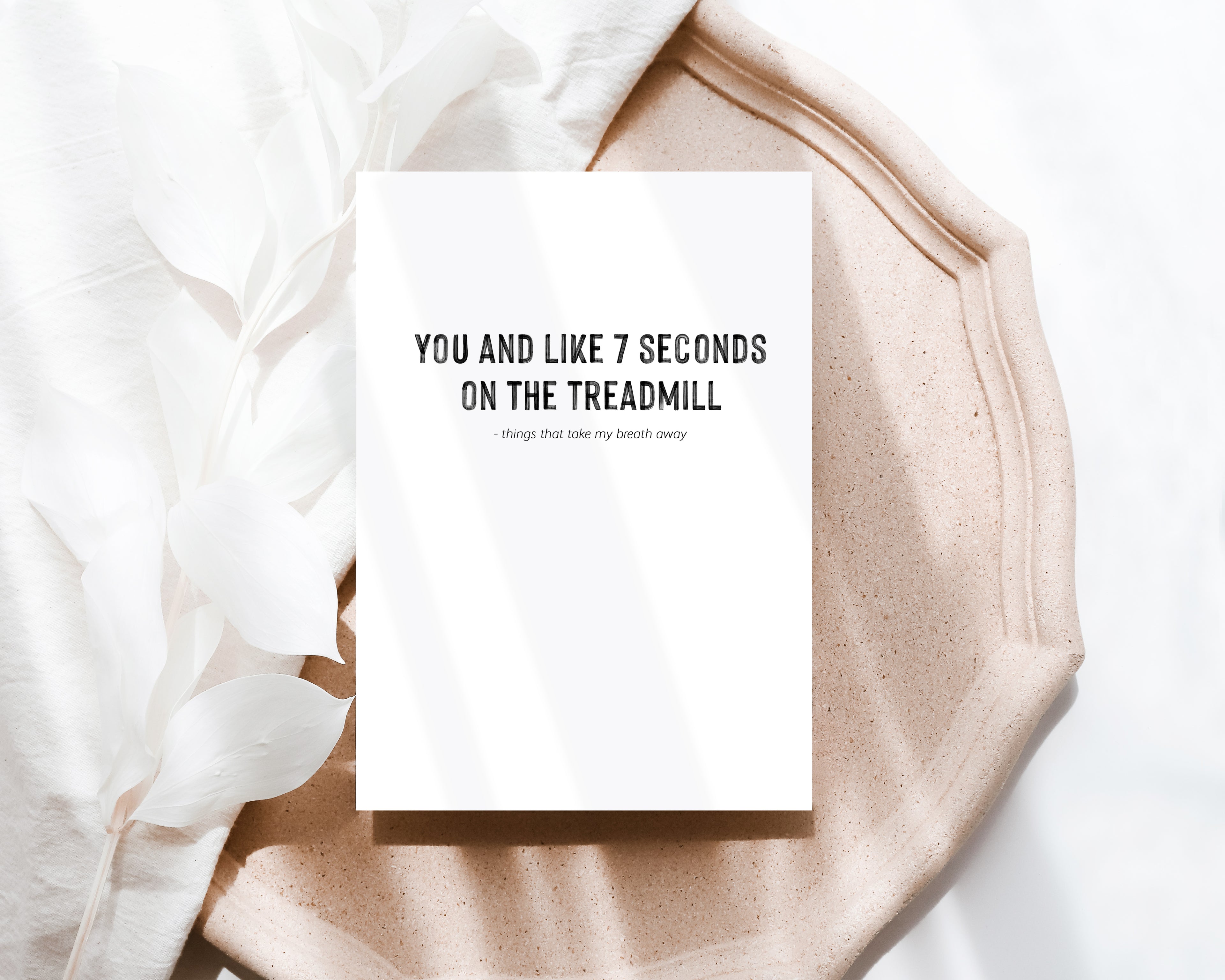 You and 7 seconds on the treadmill - Creativien