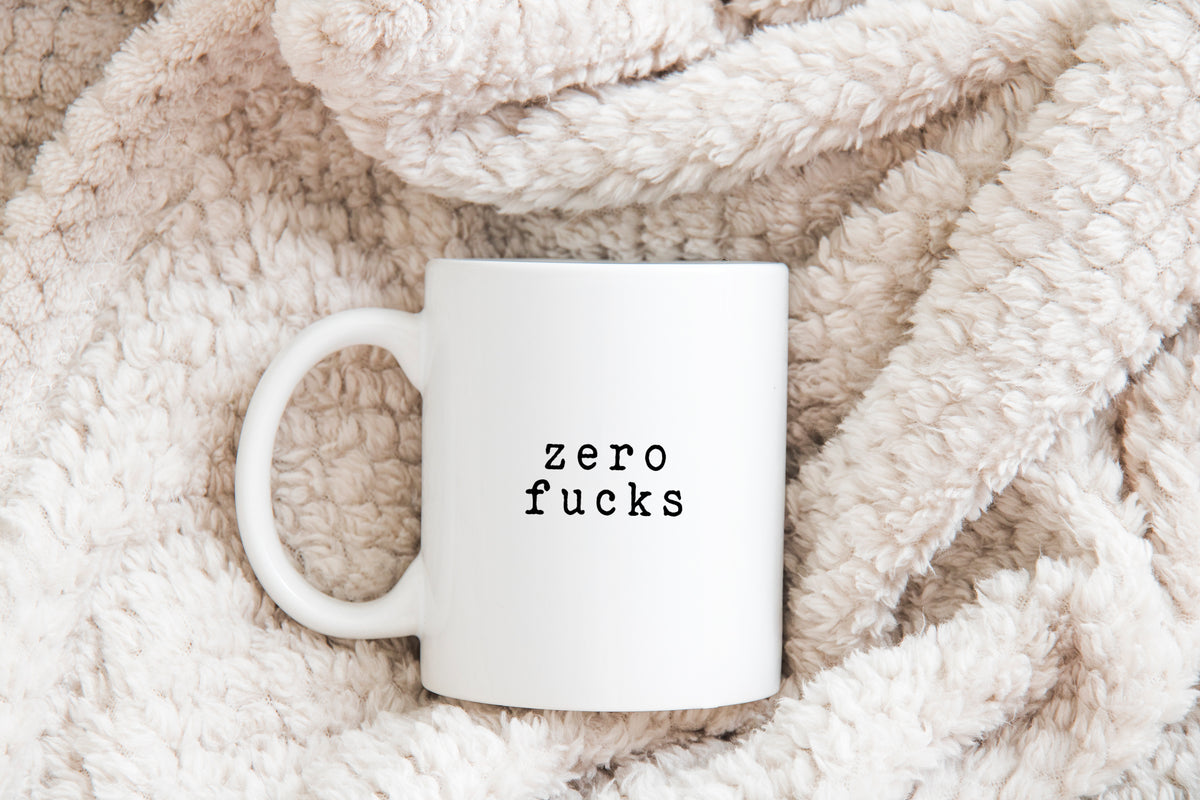 Zero fucks Mug - Creativien