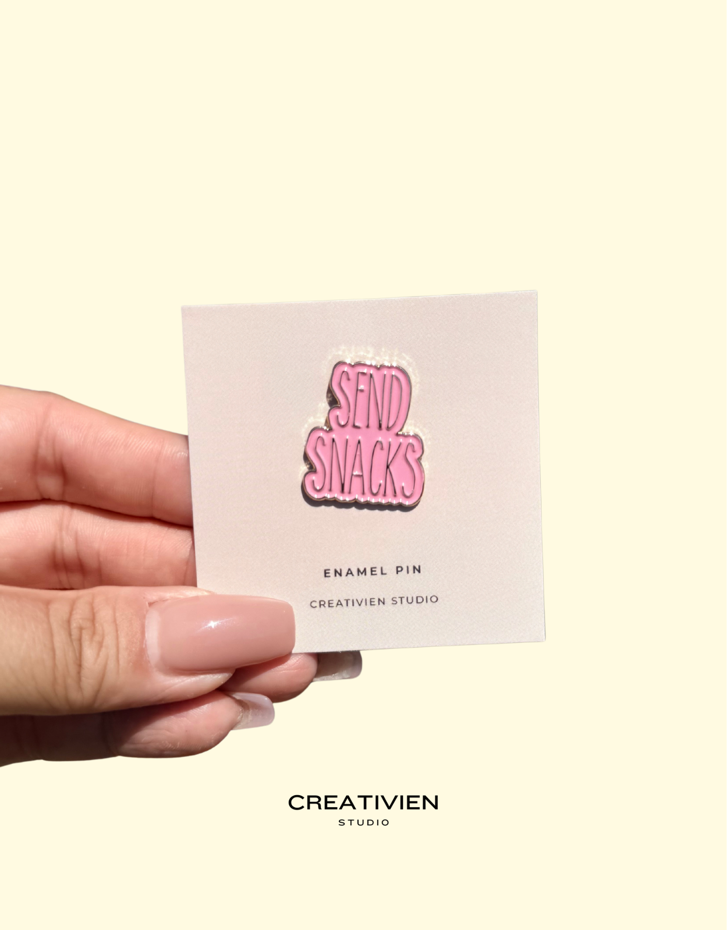 Send Snacks Pin