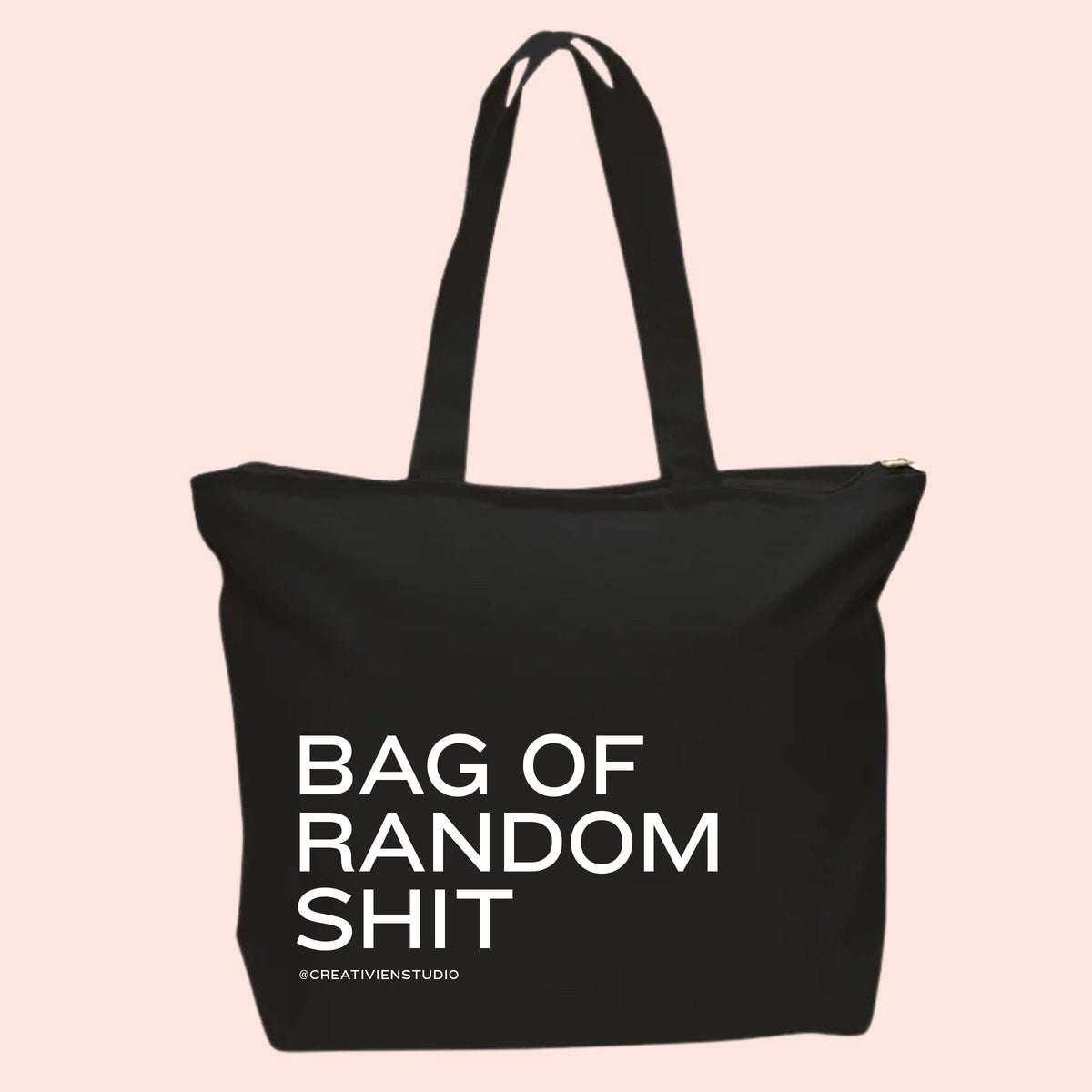 Bag of Random Shit Tote Bag - Creativien