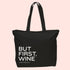 But first, Wine Tote Bag - Creativien