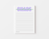 Chaos Coordinator Notepad - Creativien