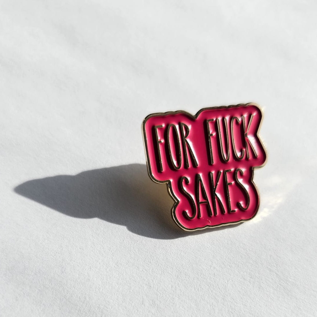 For Fuck Sakes Pin - Creativien