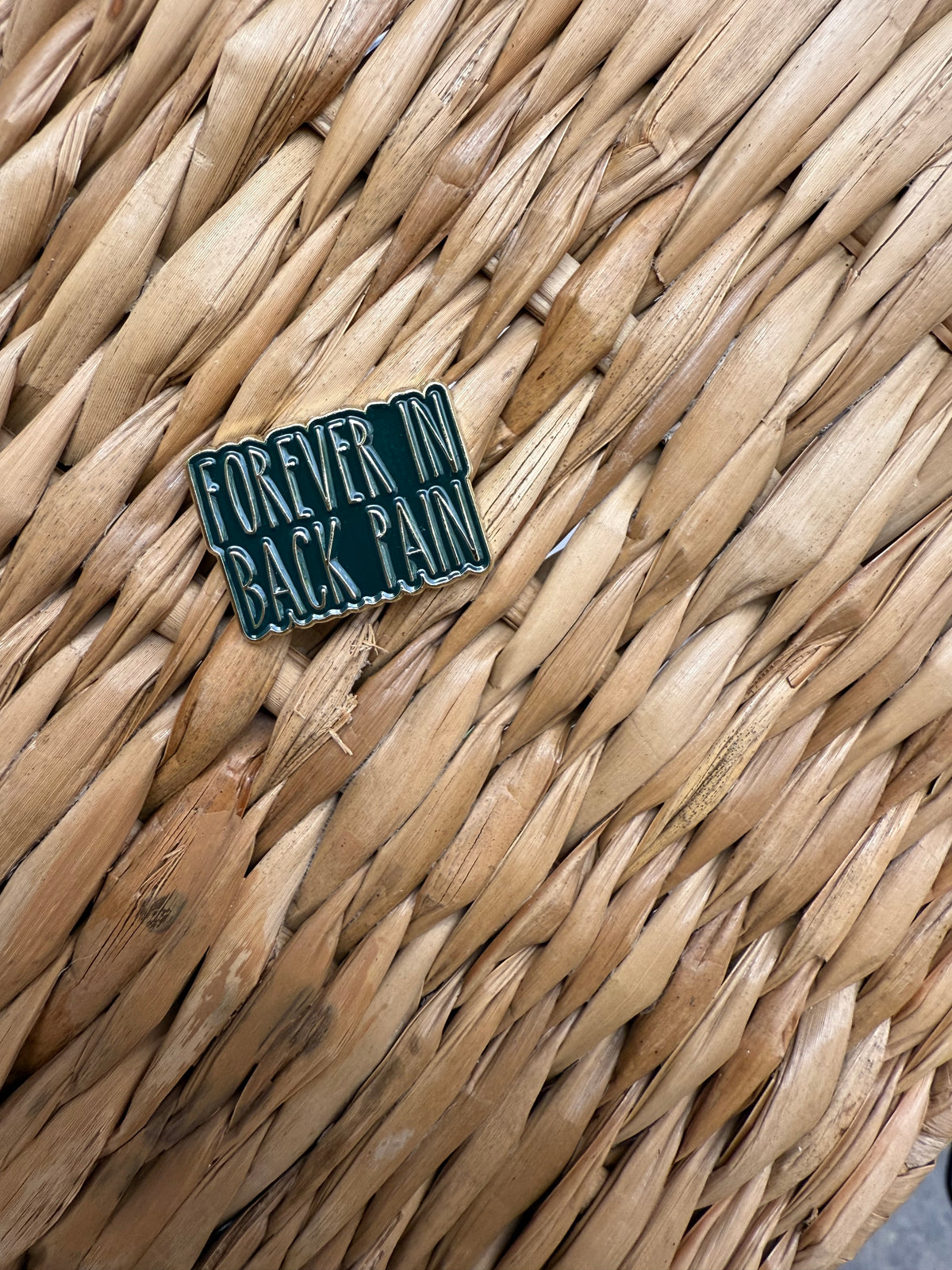 Forever in back pain pin - Creativien
