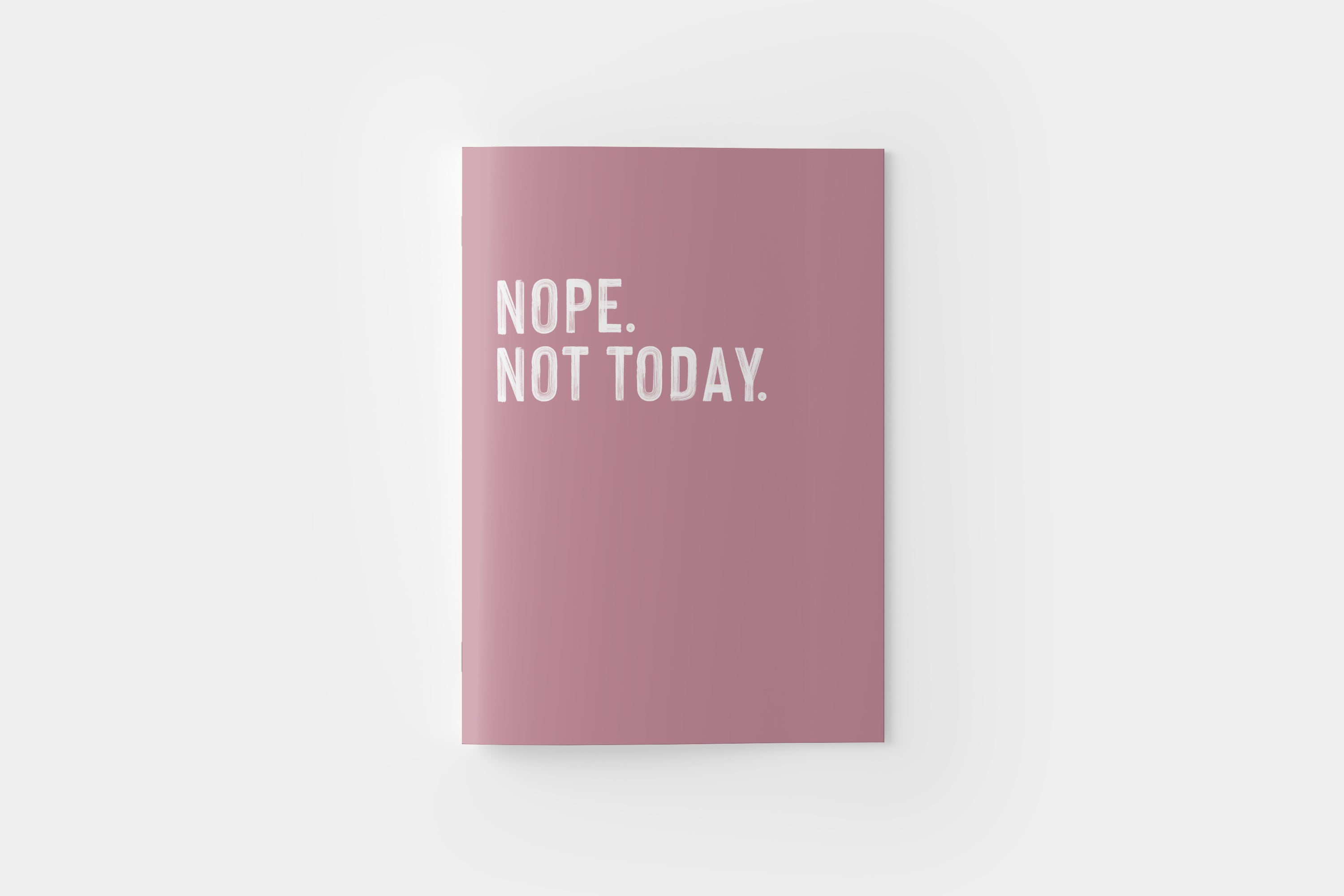 Nope. Not today Notebook