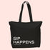 Sip happens Tote Bag - Creativien