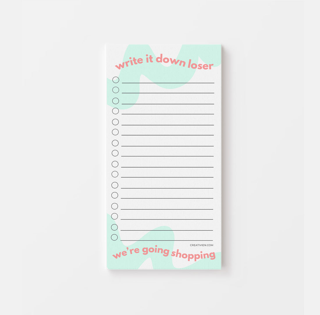 Write It down loser, we&