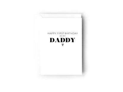 Happy first Birthday as my Daddy - Creativien