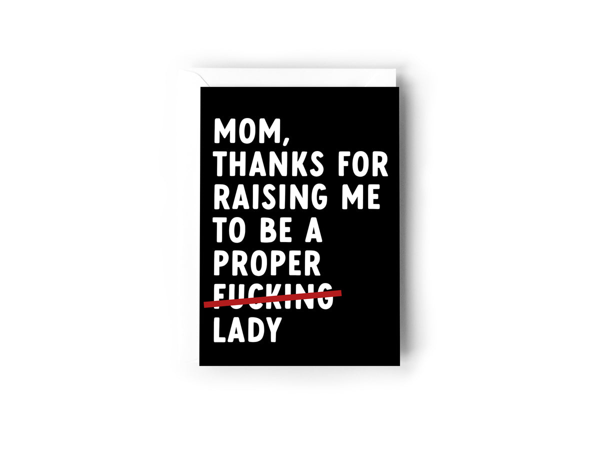 Proper Fucking Lady (censored) - Creativien