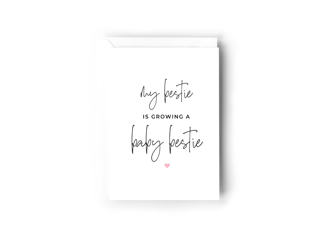 My bestie is growing a baby bestie