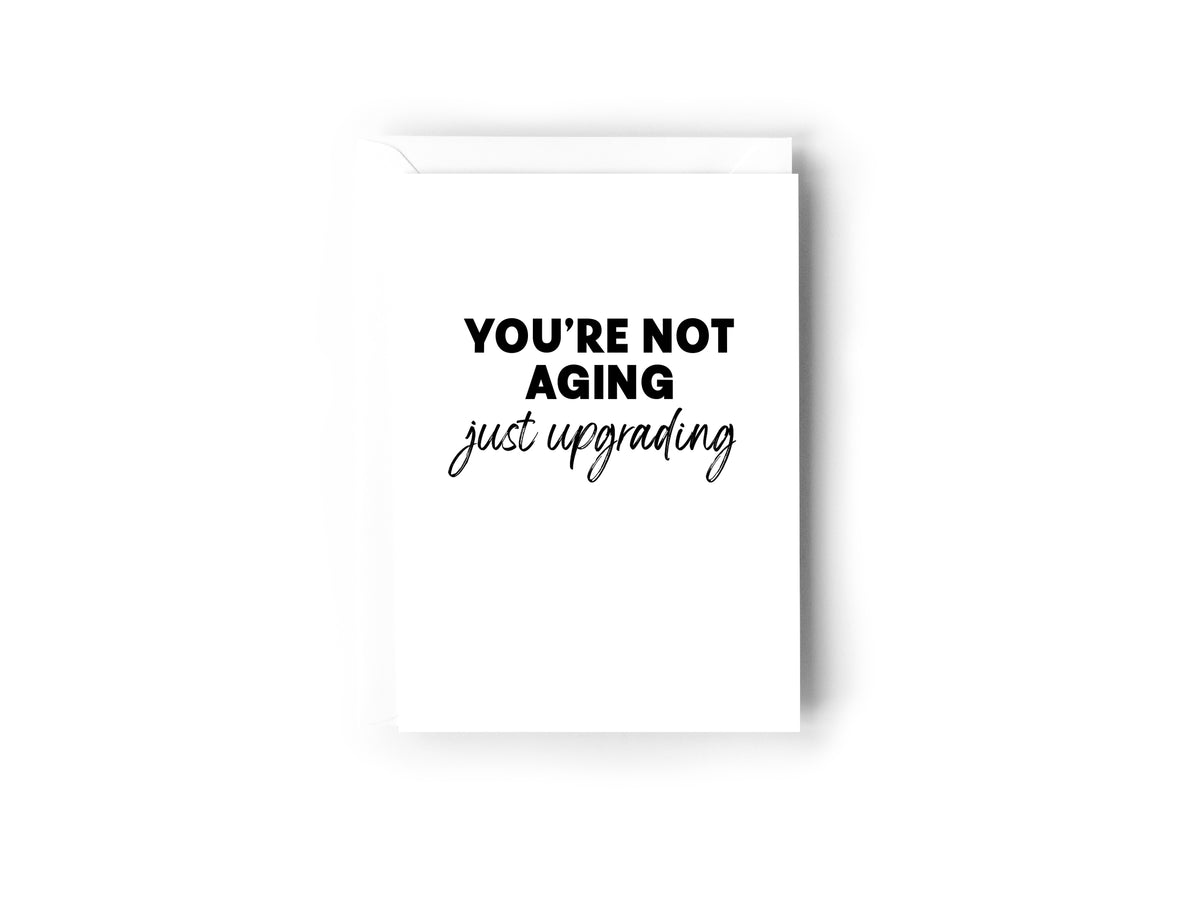 Not aging, just upgrading Card - Creativien