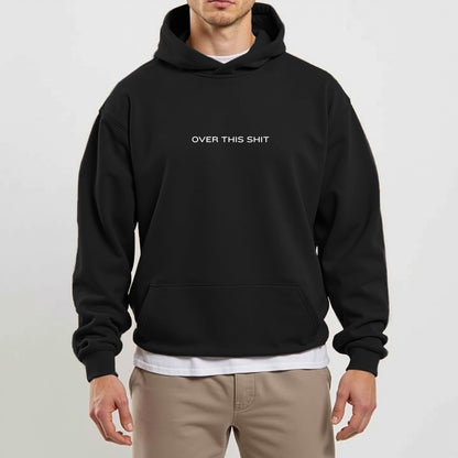 Over this shit sweater