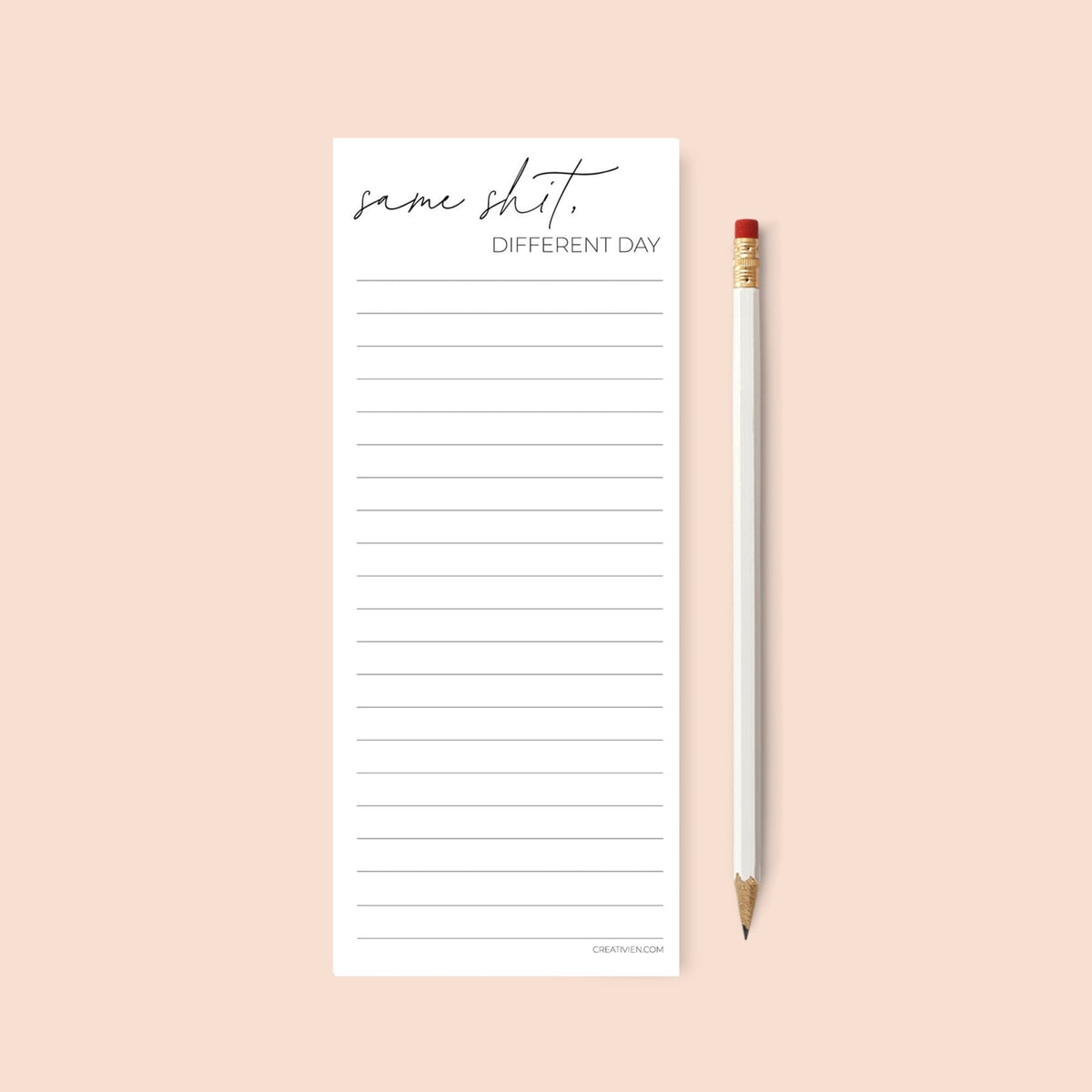 Same Shit Different Day Notepad - Creativien