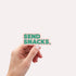 Send Snacks Vinyl Stickers - Creativien