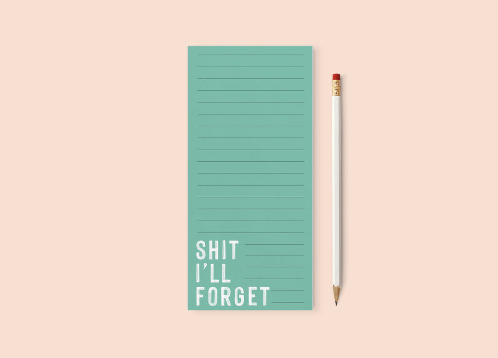 Shit I'll forget Notepad
