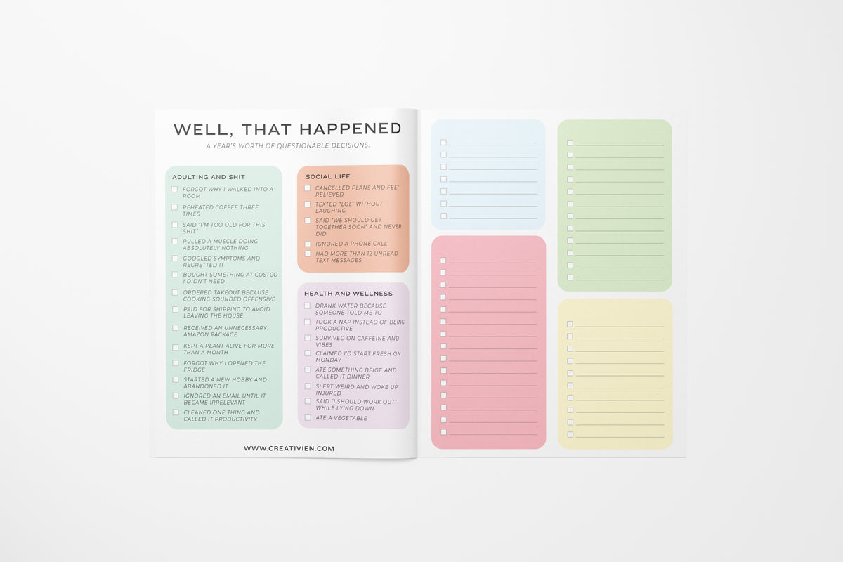2027 Sassy Monthly Planner