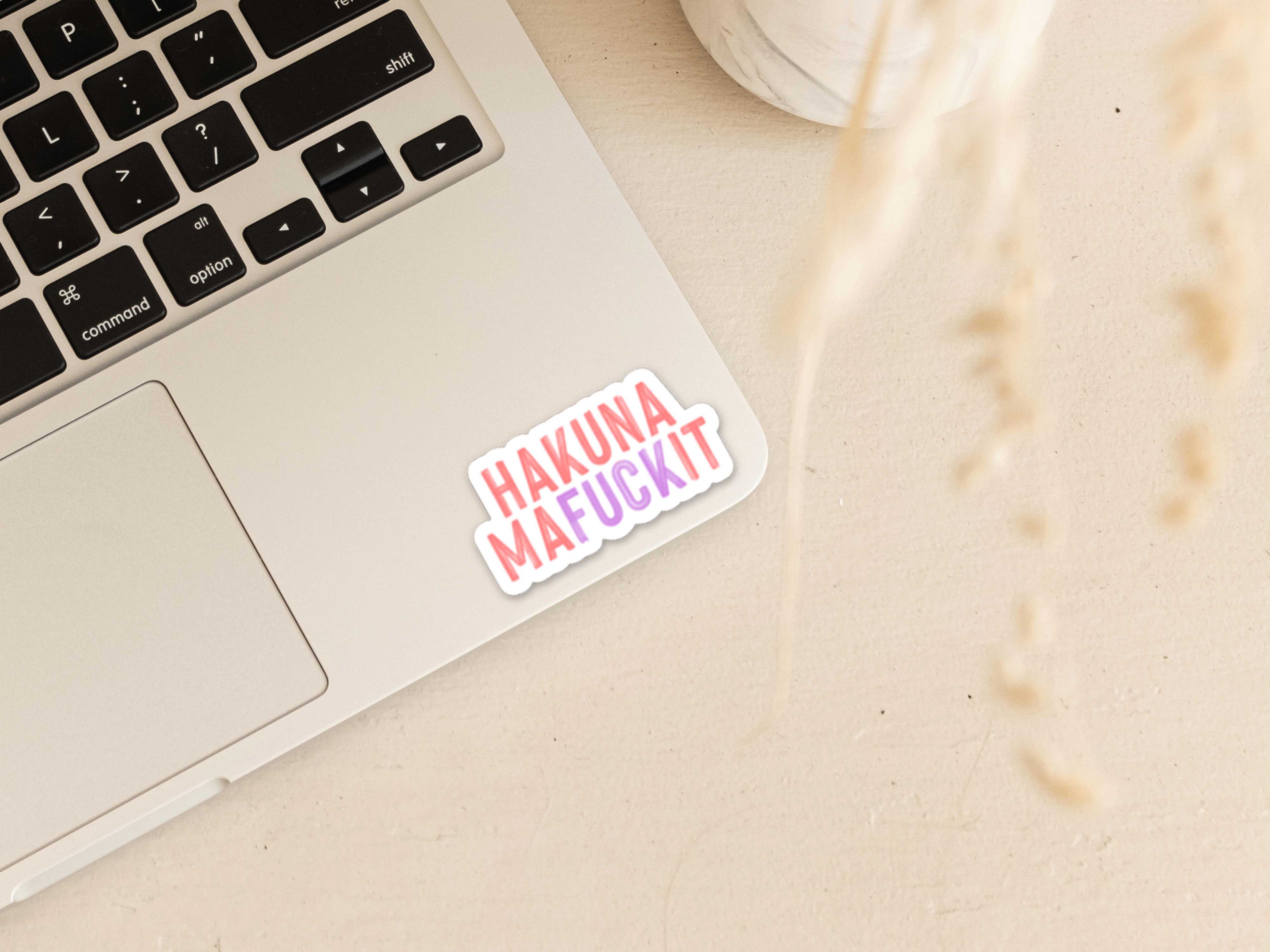 Hakuna Mafuckit Vinyl Sticker Stickers - Creativien