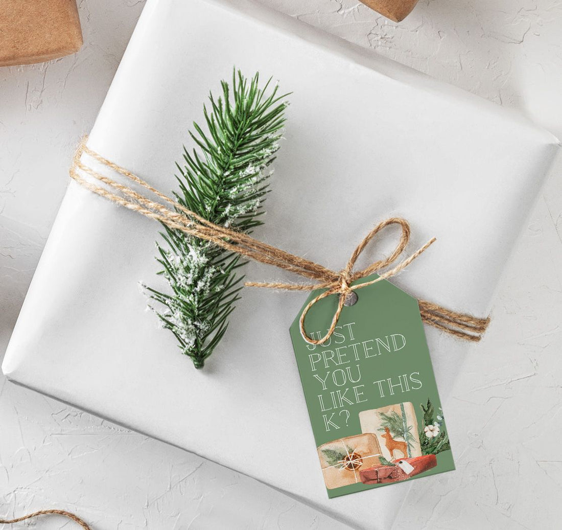 Just pretend k? Gift Tags  - Creativien