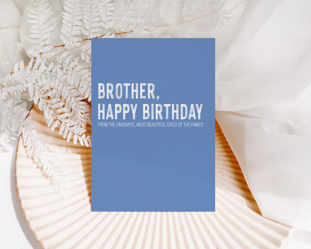 Brother, happy birthday  - Creativien