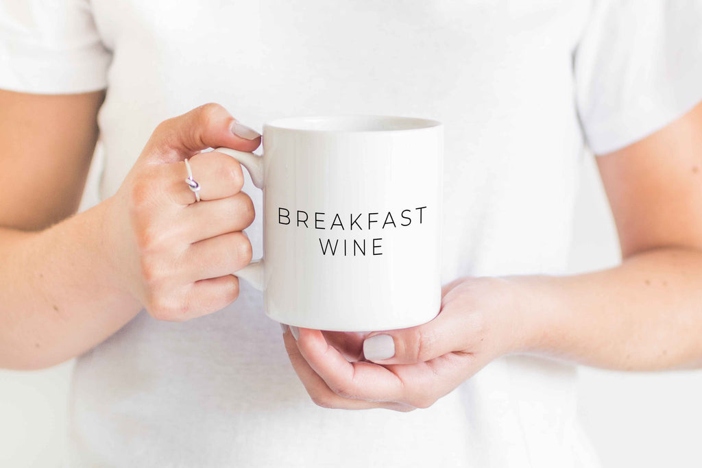 Breakfast Wine Mug  - Creativien